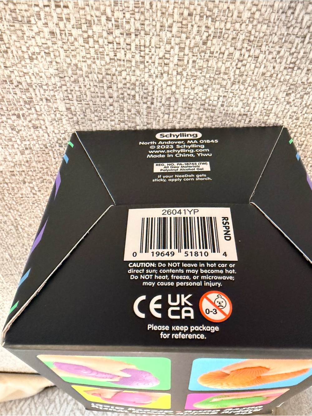 Rare Super NeeDoh Ripples XL Giant Sensory Squishy Fidget Ball Purple NIB - Picture 7 of 12